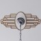 Ekena Millwork Elizabeth Wood Fretwork Pierced Ceiling Medallion, Walnut, 20"W x 10"H x 5 1/2"IW x 9 1/2"IH x 3/8"T CMWP20X10X0375EBWA - alternate 9